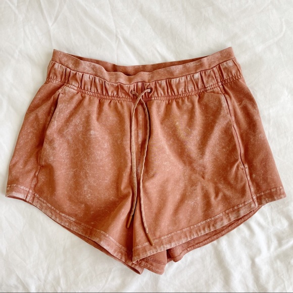 lululemon athletica Pants - Lululemon Inner Glow Acid Wash Shorts